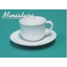 Ref. 11033 -  MINIATURA: XÍCARA C/PIRES CONDESSA